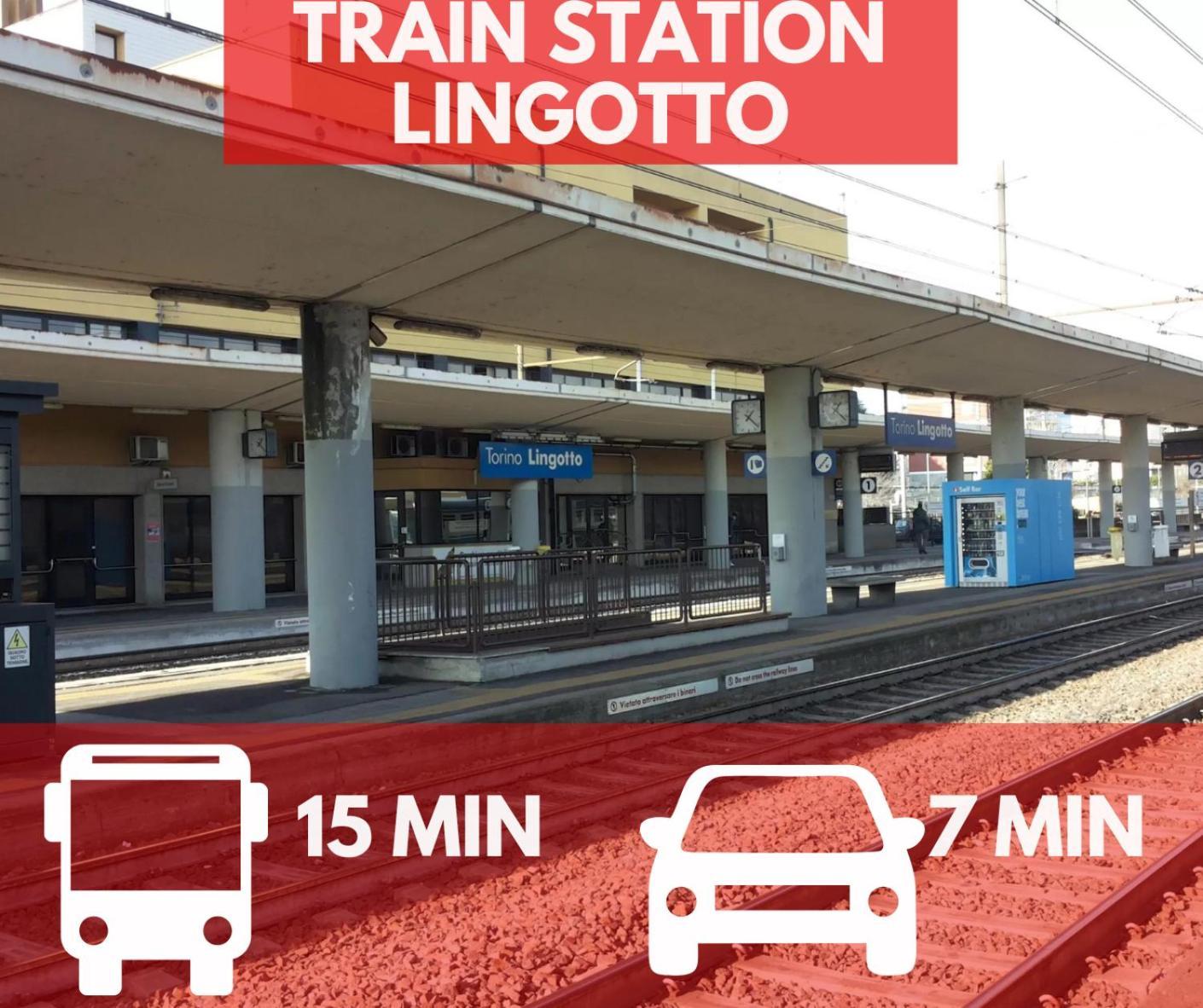 Casa Lingotto Fiere Metro Leilighet Torino Eksteriør bilde